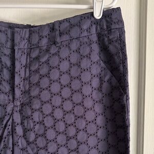 Merona size 10 classic fit navy ankle pants